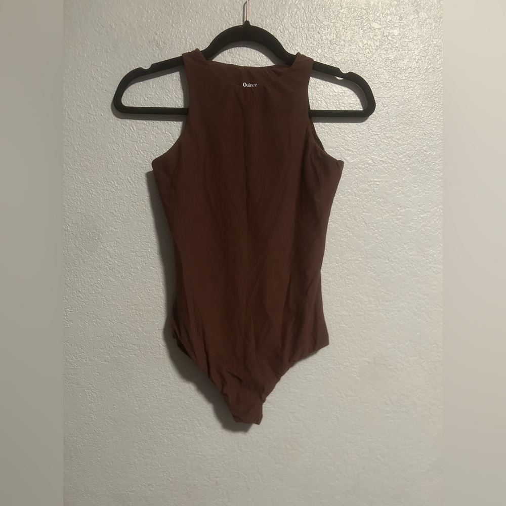 Quince brown bodysuit - Picture 2 of 6